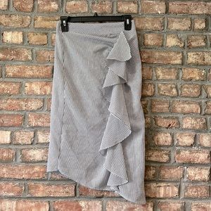 TOPSHOP Striped Skirt